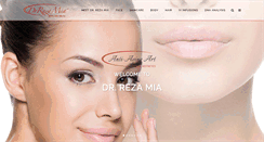 Desktop Screenshot of drrezamia.com